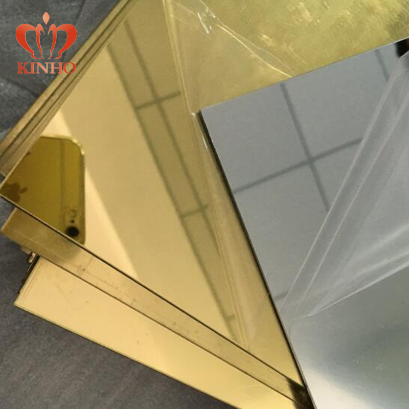 China Flexible Mirror Plastic Acrylic Sheet with 1220X2440 1220X1830 Size  and 1mm to 6mm Thickness Silver Mirror Acrylic Sheet factory and suppliers